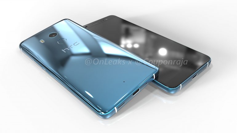 HTC U11 Plus'ın render görüntüleri ortaya çıktı