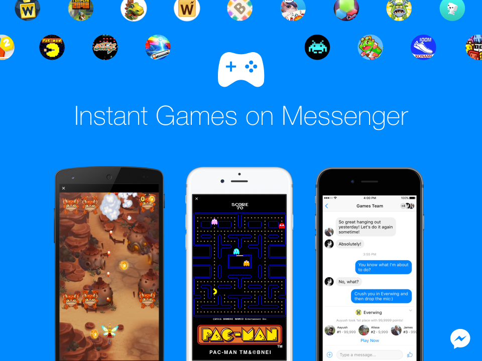 Facebook geliştiricilere Messenger'daki anlık oyunlardan para kazanma yolu açtı