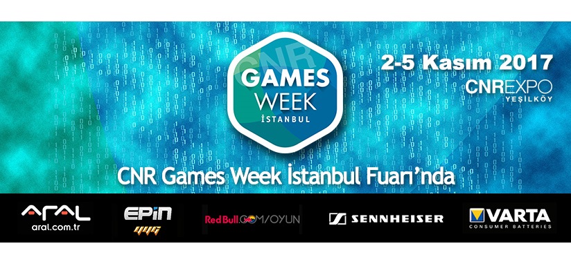 Oyun ve Eğlence Fuarı CNR Games Week İstanbul'da geri sayım başladı