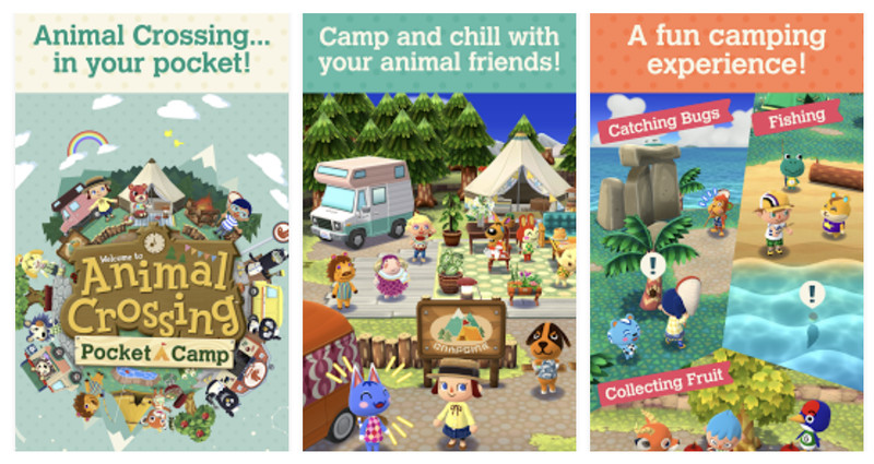 Nintendo'nun Animal Crossing oyunu kamp temasıyla mobil platforma geliyor