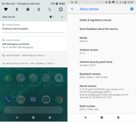 Android 8.1 geliştirici sürümü yayınlandı: İşte yeni özellikler