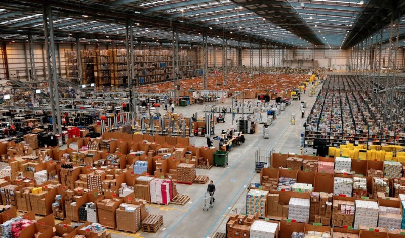 Amazon'un çalışan sayısı yarım milyonu geçti