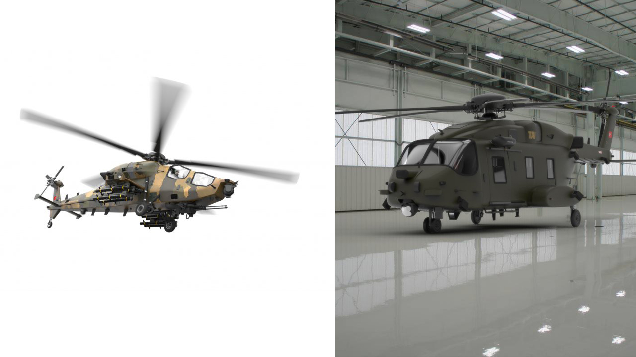 Atak 2 ve genel maksat helikopterinin kavramsal tasarımları yayınlandı