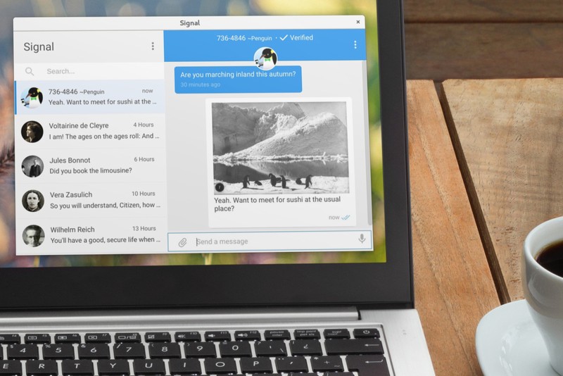 Şifreli mesajlaşma platformu Signal'in masaüstü uygulaması çıktı