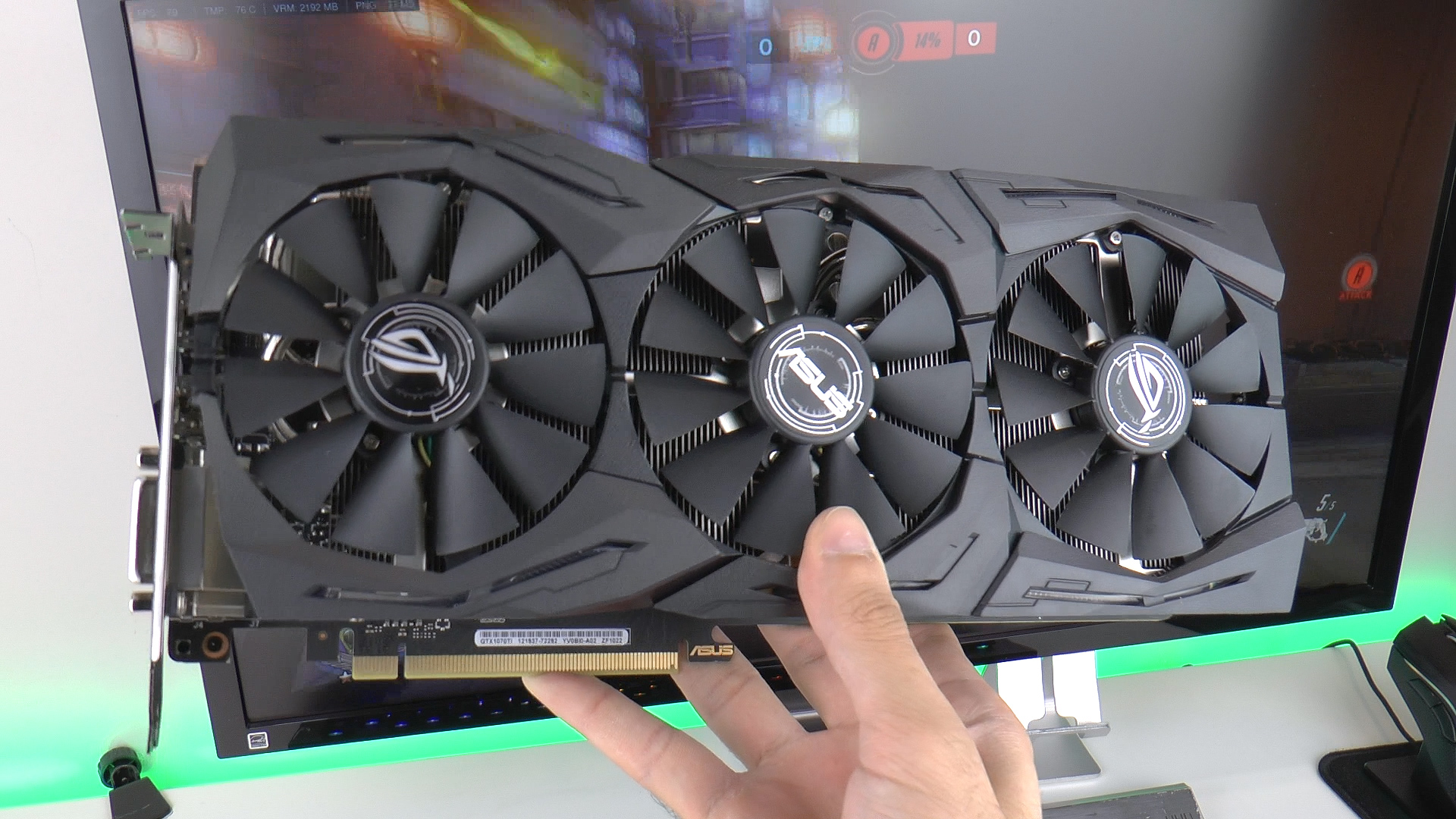 Asus GTX1070Ti Strix incelemesi 'Dengeler değişiyor mu, GTX1080'i geçiyor mu?'