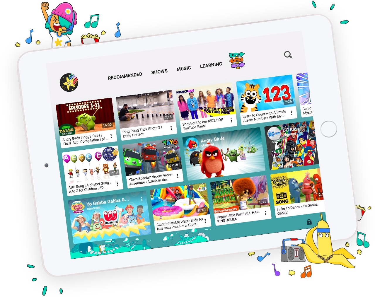 YouTube Kids yaşa göre içerik listeleyecek