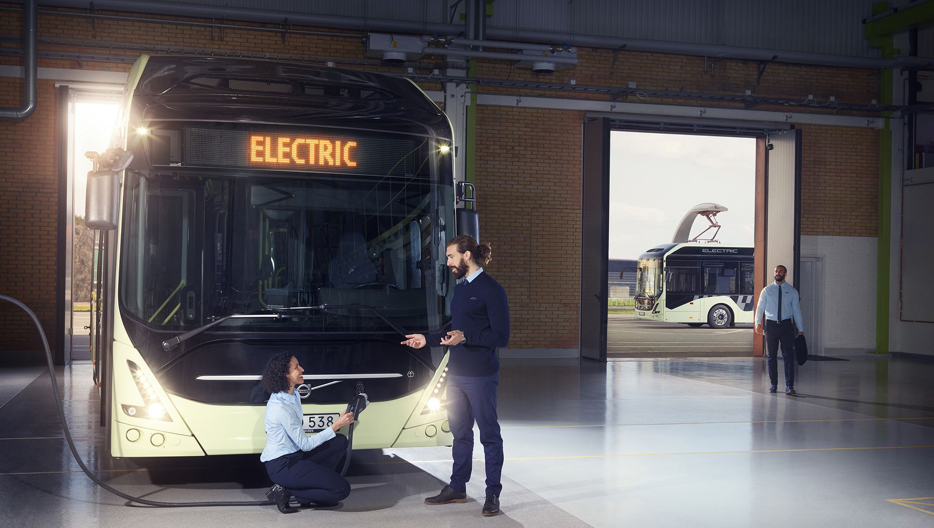 Volvo yeni 7900 elektrikli otobüsünü duyurdu