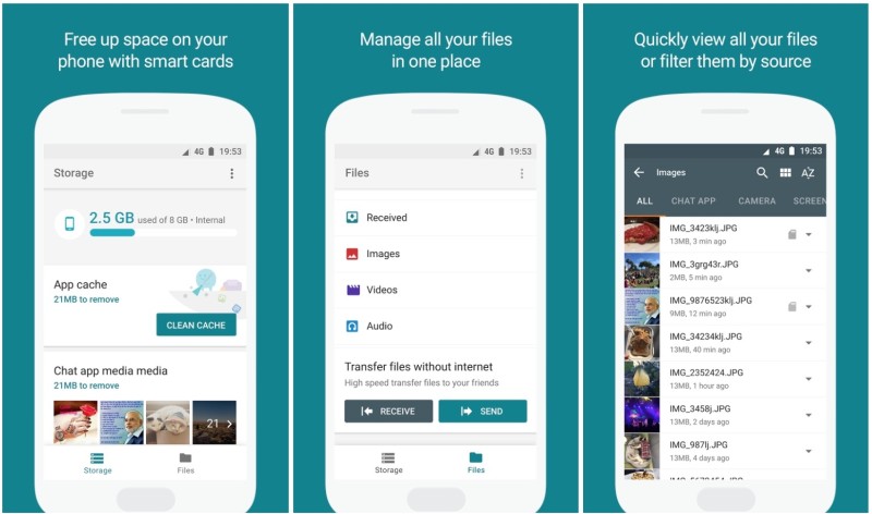 Google'ın yeni Android dosya yöneticisiyle tanışın: Files Go