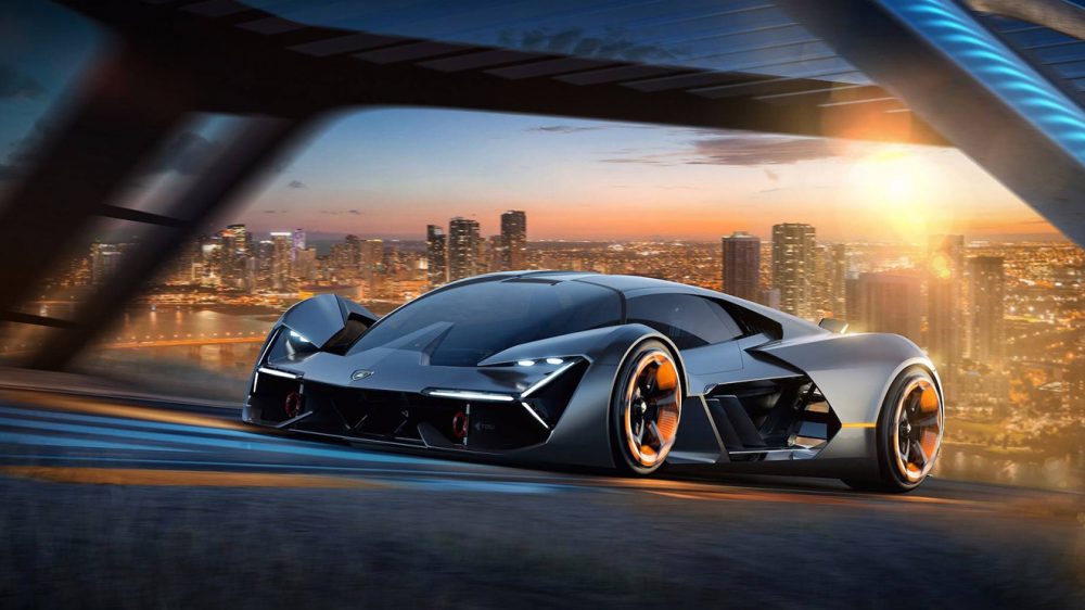 Lamborghini'den süper kapasitörlü elektrikli supersport araç konsepti