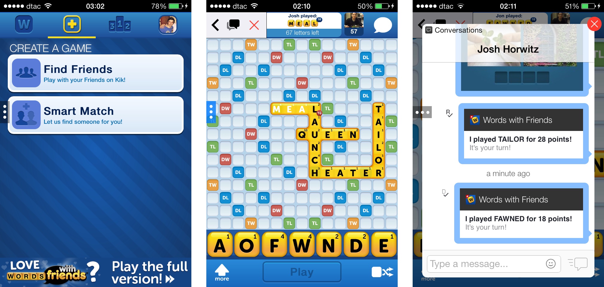 Words With Friends 2 karşınızda