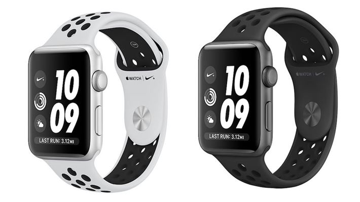 Nike dan s n rl say da LTE destekli Midnight Fog Apple Watch
