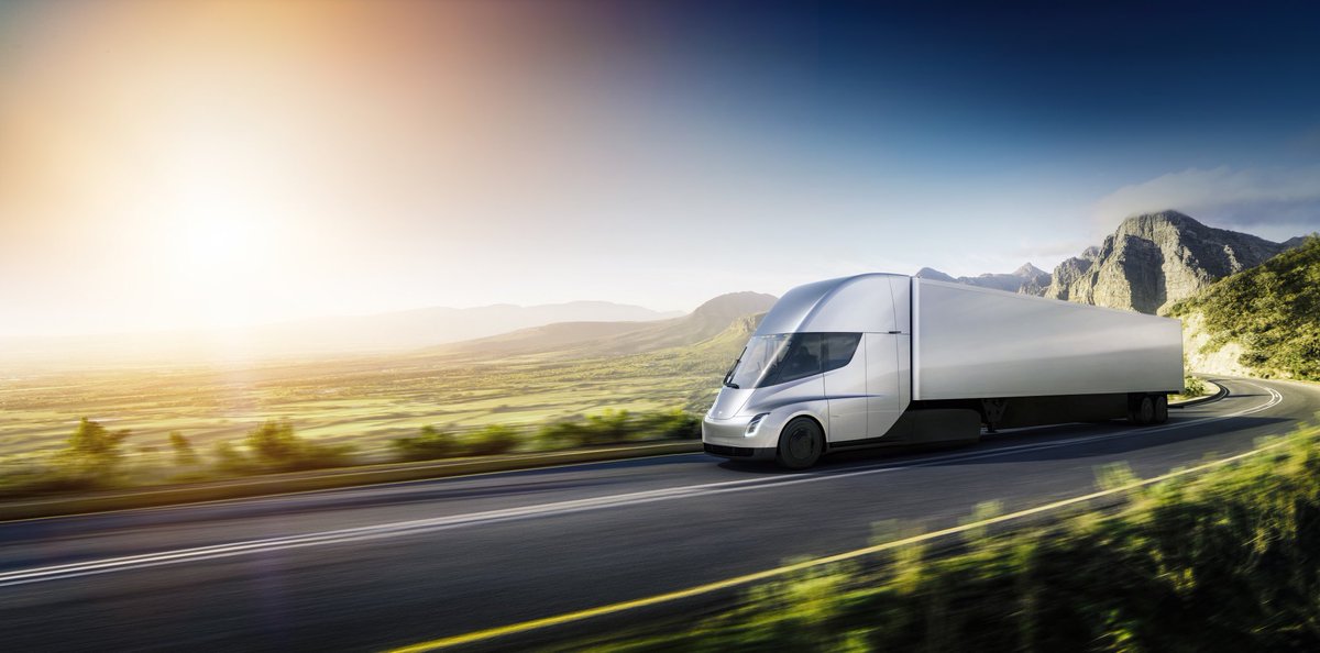 Tesla'dan elektrikli tır: Tesla Semi ile tanışın!