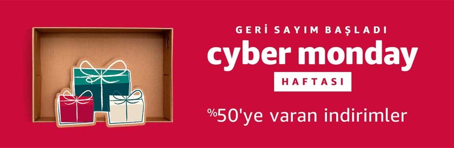 Amazon Cyber Monday fırsatları başlıyor