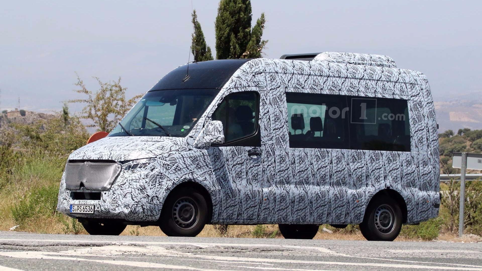 Yeni nesil Mercedes Sprinter prototipi kameralara yakalandı