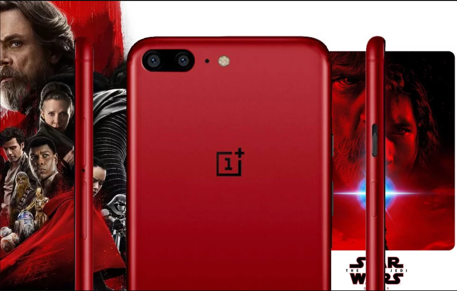 Star Wars temalı OnePlus 5T geliyor