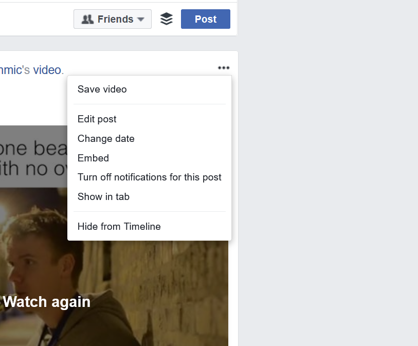 Facebook, web sürümünden 'gönderileri silme' özelliğini kaldırıyor mu?