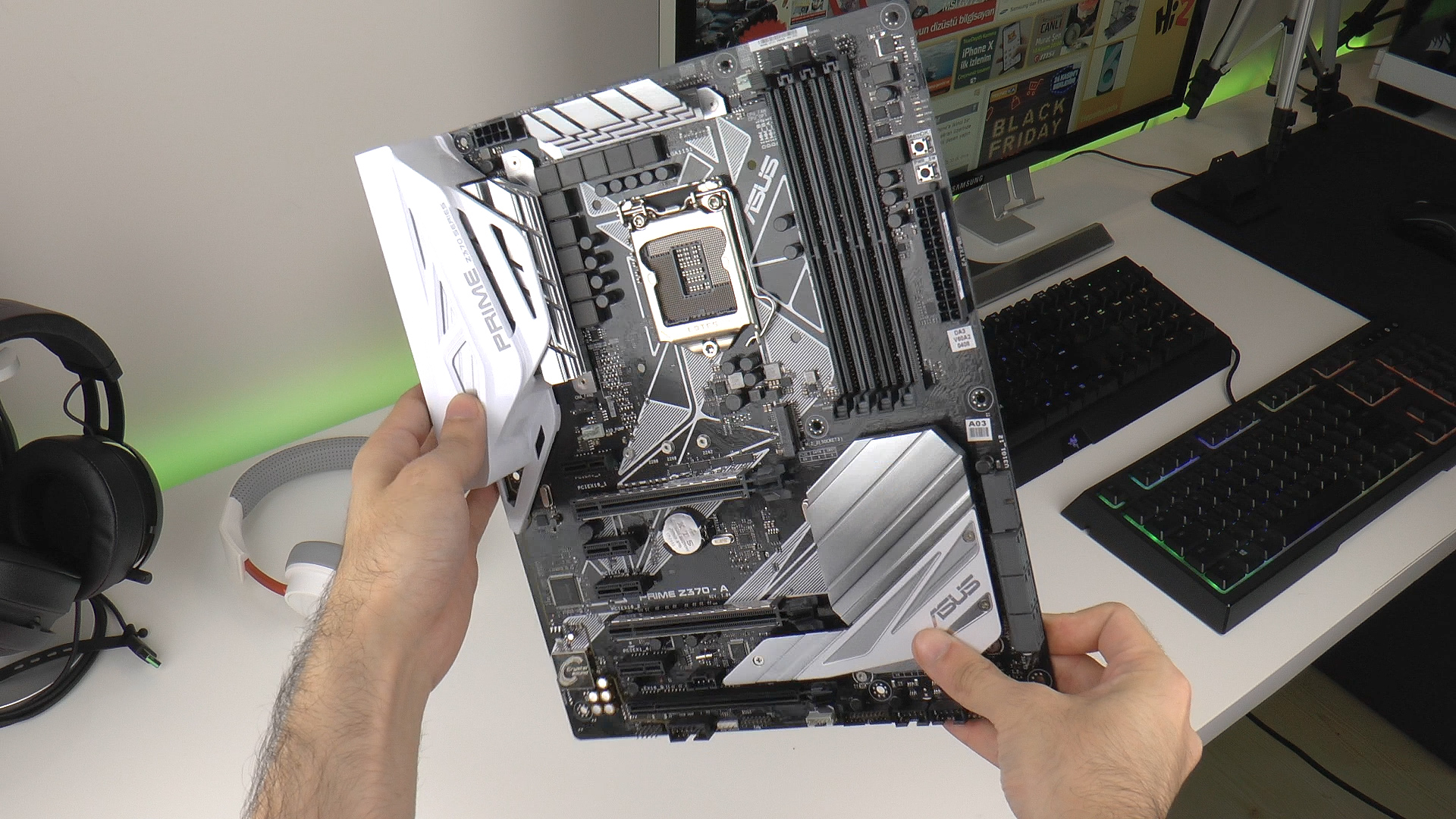 Asus Prime Z370-A incelemesi 'Fiyat segmentinde performans anakartı'