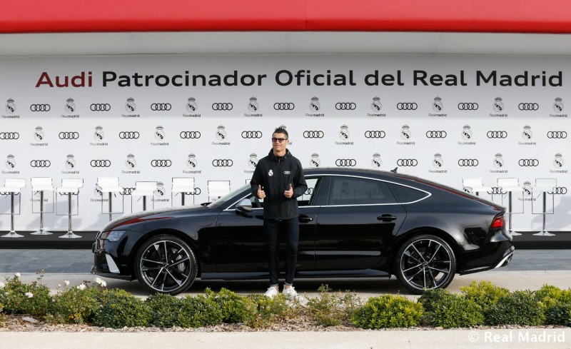 Audi bu yıl da Real Madrid'li futbolculara ücretsiz lüks otomobil verdi