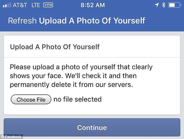 Facebook ''selfie ile doğrulama'' dönemimi başlatıyor