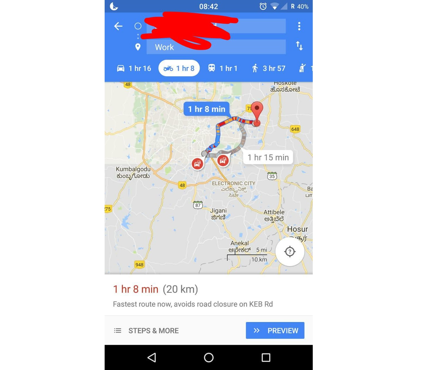 Google Maps’e motosiklet modu geldi