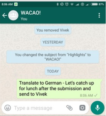 Biriken WhatsApp mesajlarını özetleyen sanal asistan WACAO ile tanışın