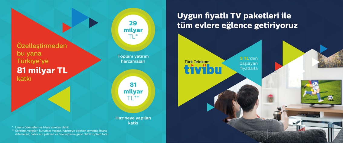 Türk Telekom yılın ilk 9 ayında 1.25 milyar TL kar elde etti