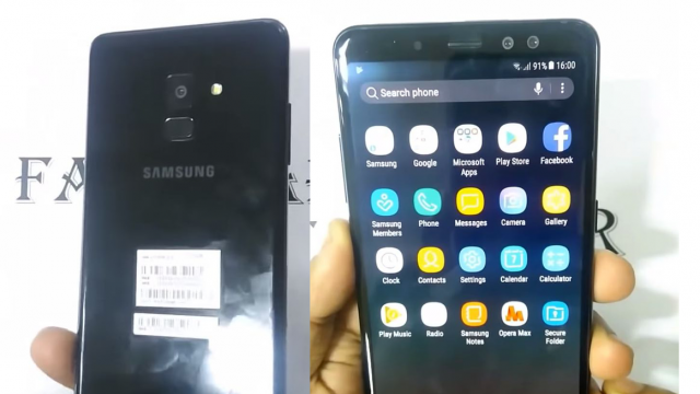 Samsung Galaxy A8+ (2018) her yönüyle sızdı