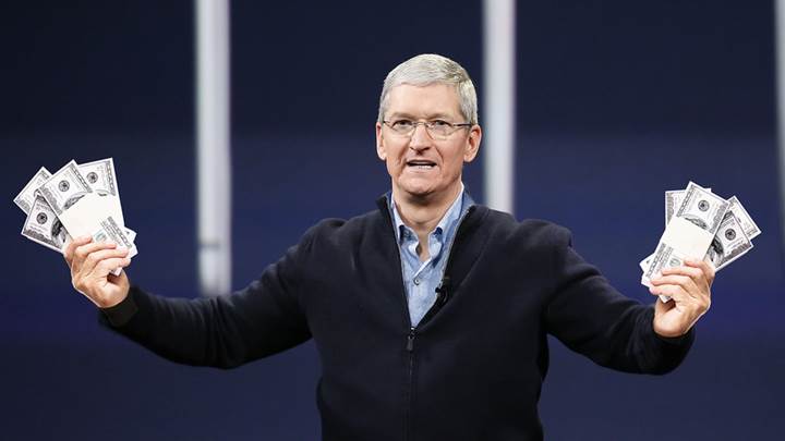 Apple para basıyor: Saniyede 1.444,76 dolar kazanç