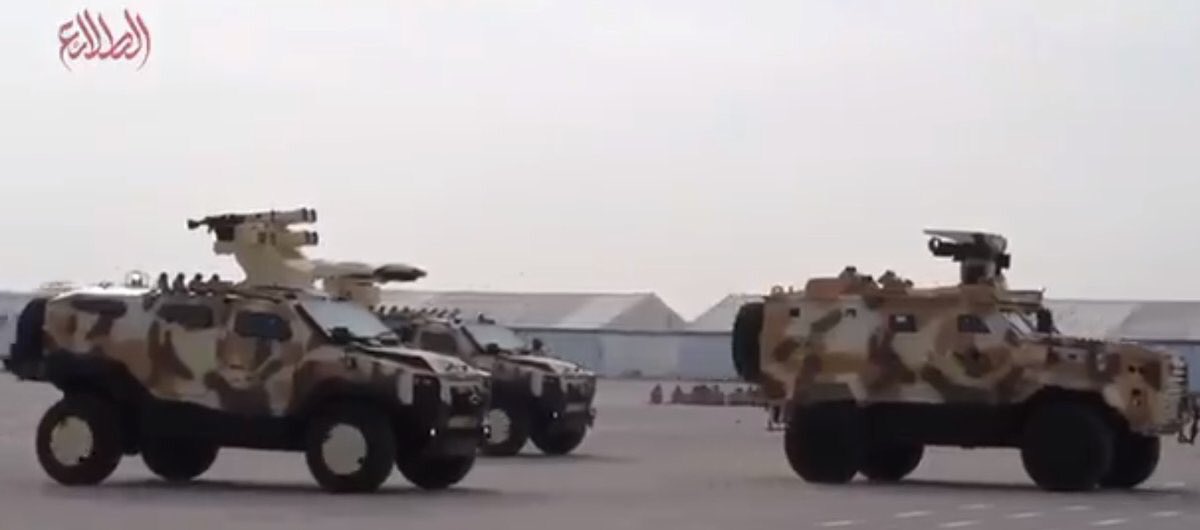 Katar'ın tören geçişinde Türk yapımı zırhlı araçlar görüntülendi
