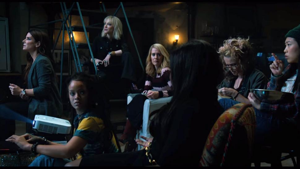 Ocean's 8'in ilk fragmanı yayınlandı