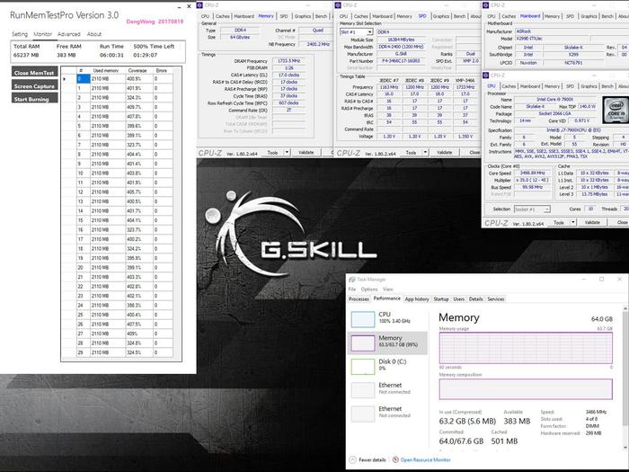 G.Skill’den bu kez 64GB DDR4 SO-DIMM belleklerde hız rekoru