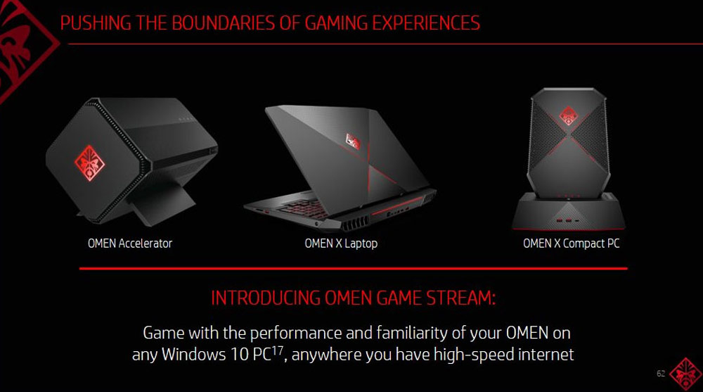 HP, CES 2018'de OMEN Game Stream'i duyurdu