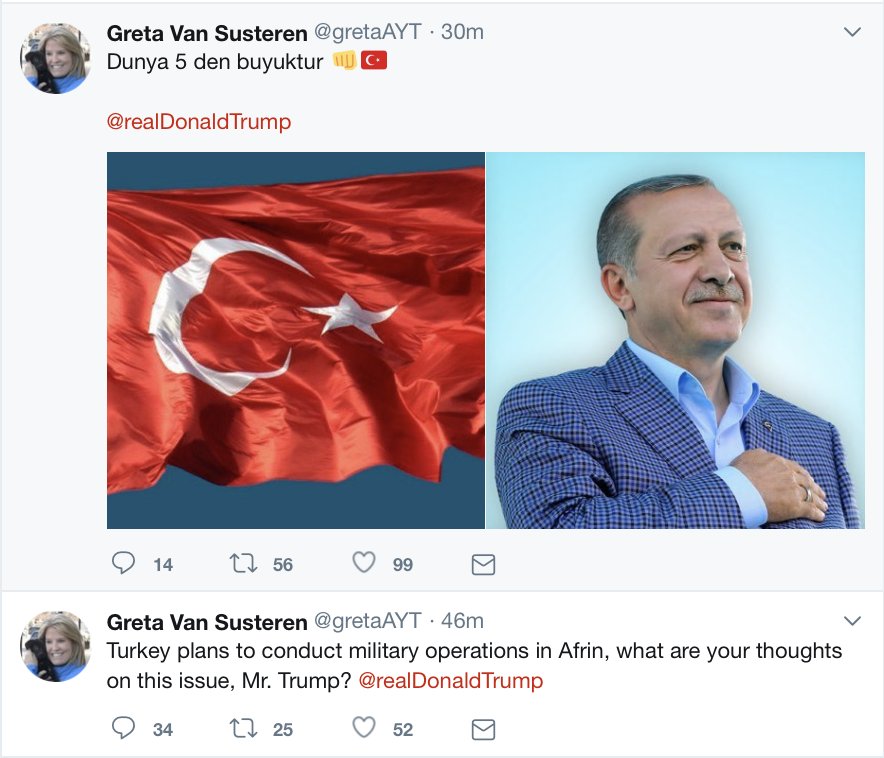 Ayyıldız Tim iş başında: Trump'ın takip ettiği iki Twitter hesabını hacklediler