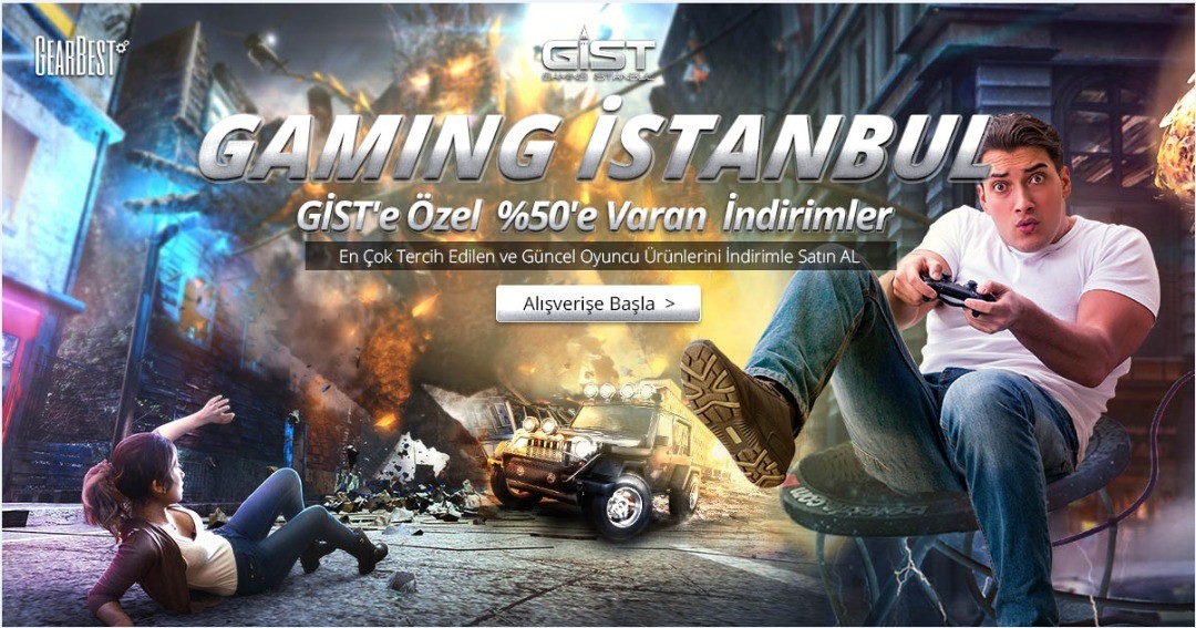 Gearbest'ten Donanımhaber ve Gaming İstanbul'a özel indirim fırsatları