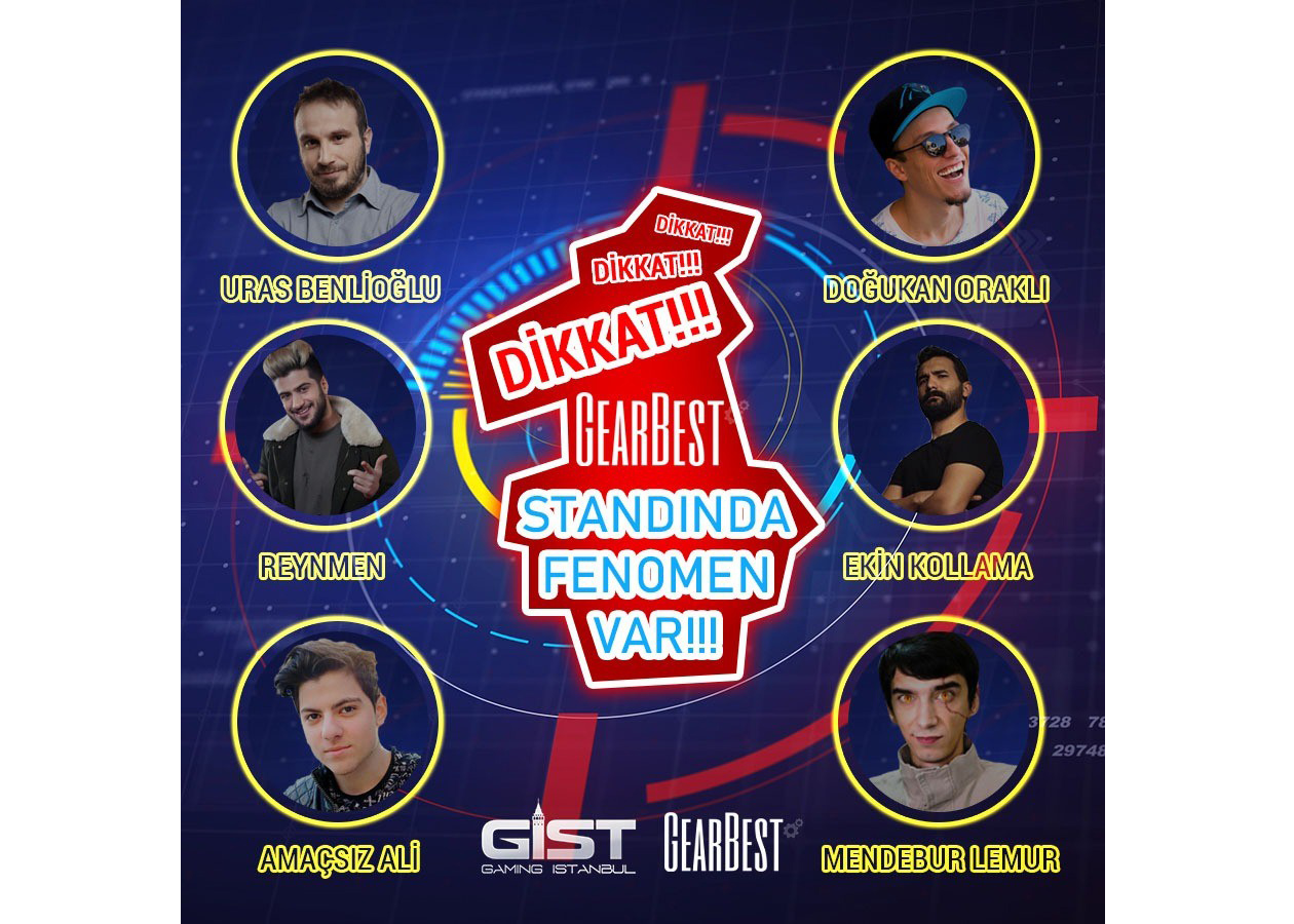 Gearbest'ten Donanımhaber ve Gaming İstanbul'a özel indirim fırsatları