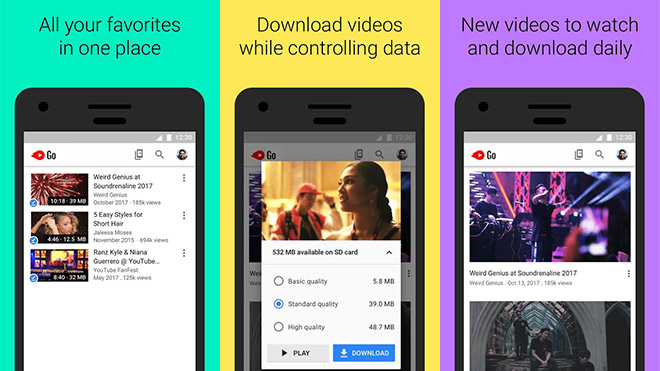 YouTube Go Türkiye'de! Artık dilediğiniz videoyu indirebilirsiniz