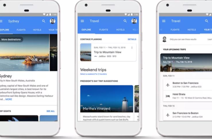 Uçak ve otel rezervasyonları artık Google Arama sonuçlarından yapılabilecek