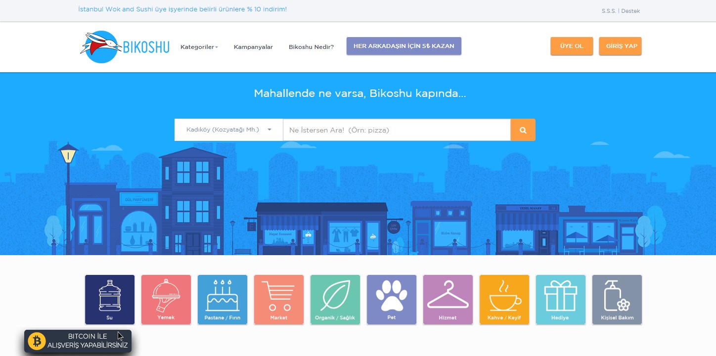 Bitcoin ile alışveriş yapabileceğiniz e-ticaret platformu: Bikoshu