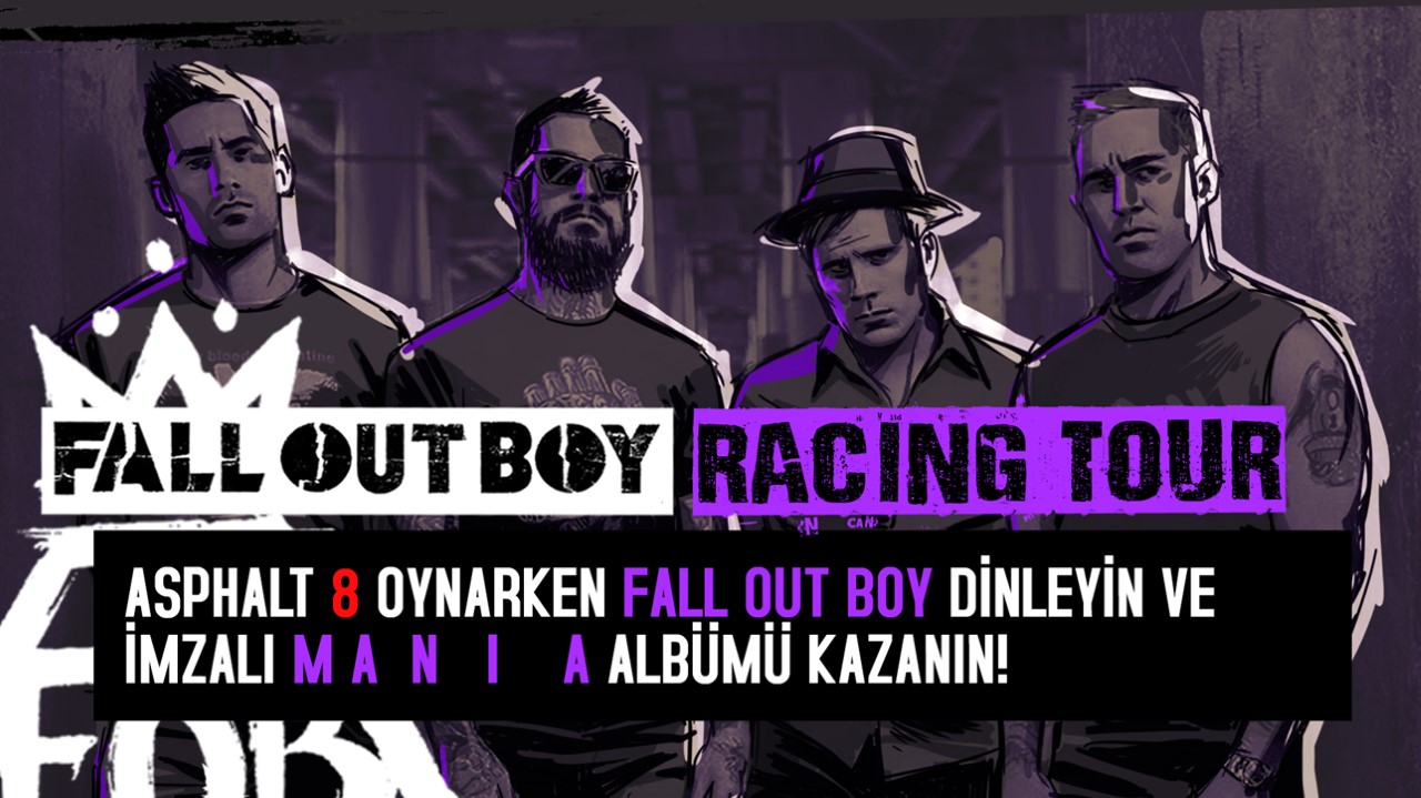 Fall Out Boy yeni albümünü Asphalt 8: Airborne ile tanıtıyor