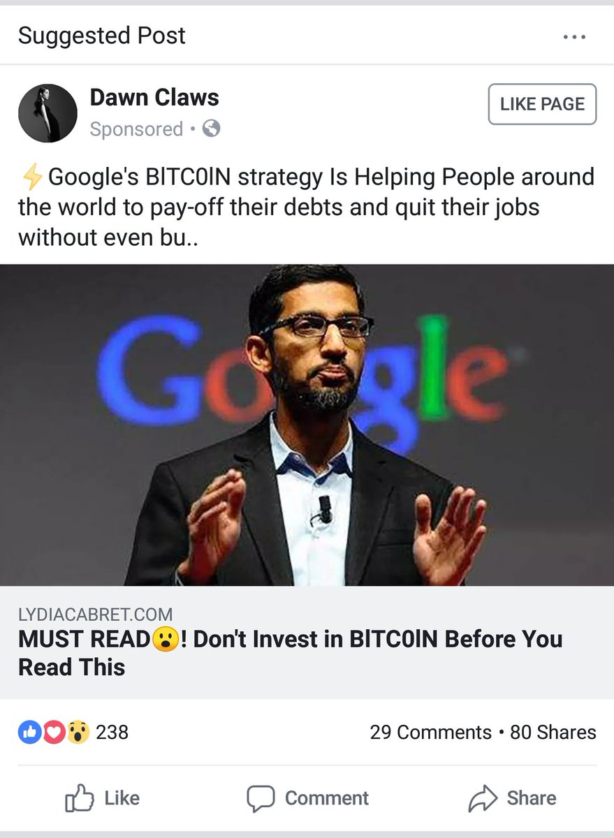 Bitcoin reklamları Facebook yasağını aştı 