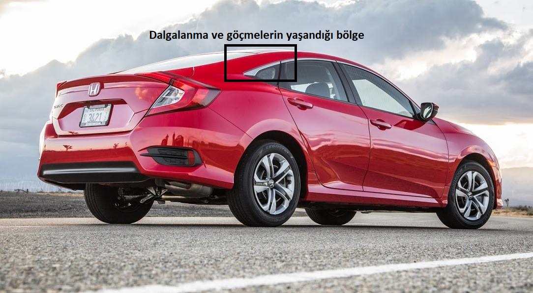 honda civic c sütunu hatalı mı