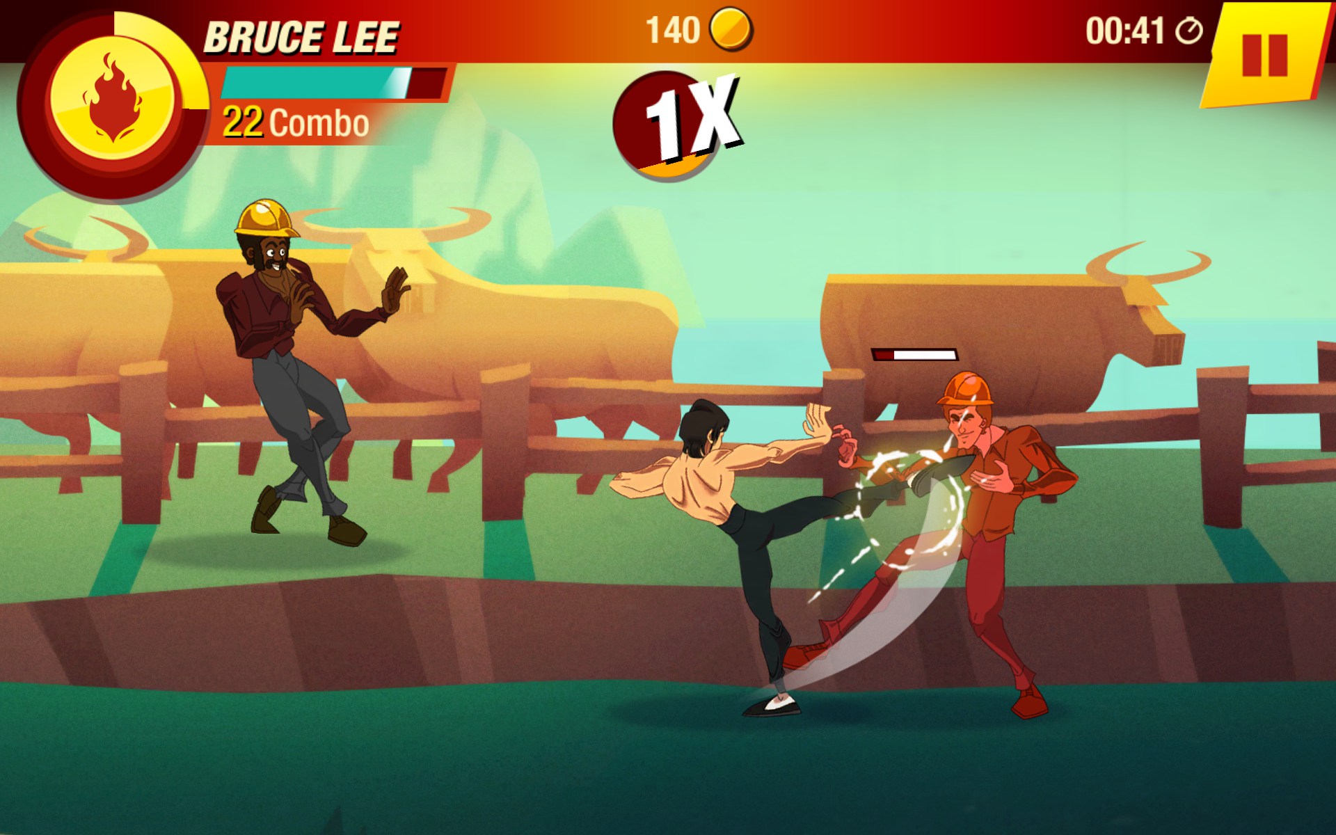 Bruce Lee ezilenlerin yardımına mobilde koşuyor