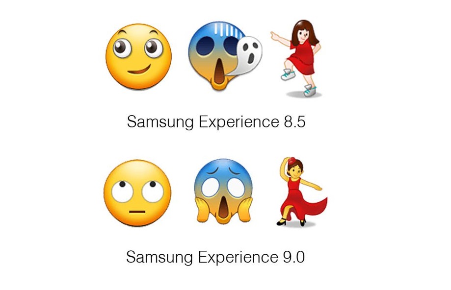 Samsung yeni Experience arayüzü ile emojileri yeniledi