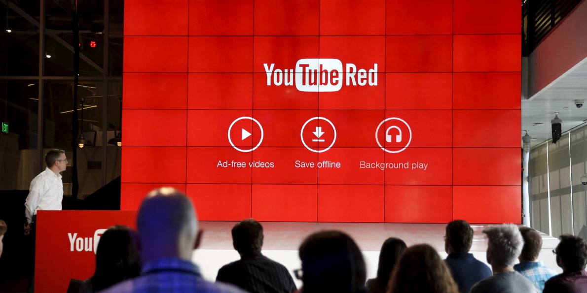 YouTube Red, 100'den fazla ülkeyi kapsayacak şekilde genişliyor