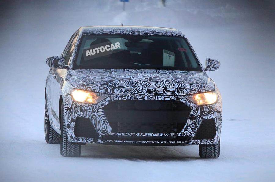 Yeni nesil Audi A1 kış testlerinde kamuflajlı olarak görüntülendi
