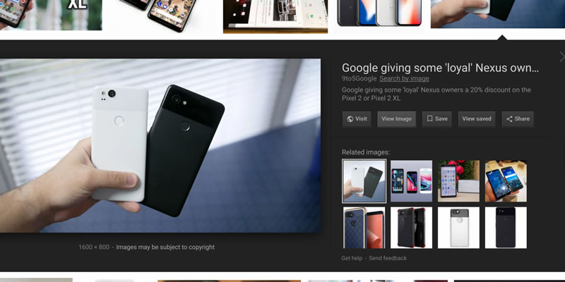 Google'ın 'Resmi Görüntüle' seçeneği Chrome eklentisi ile geri geldi