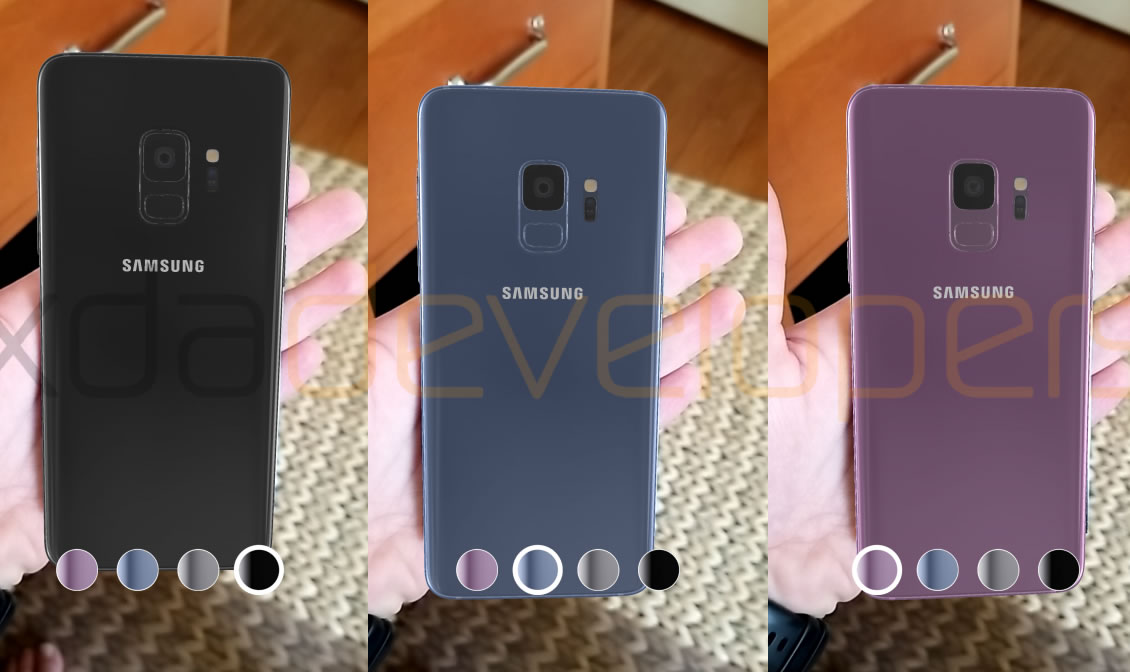 Samsung'un UNPACKED 2018 uygulaması Galaxy S9'un tasarımını ortaya çıkardı