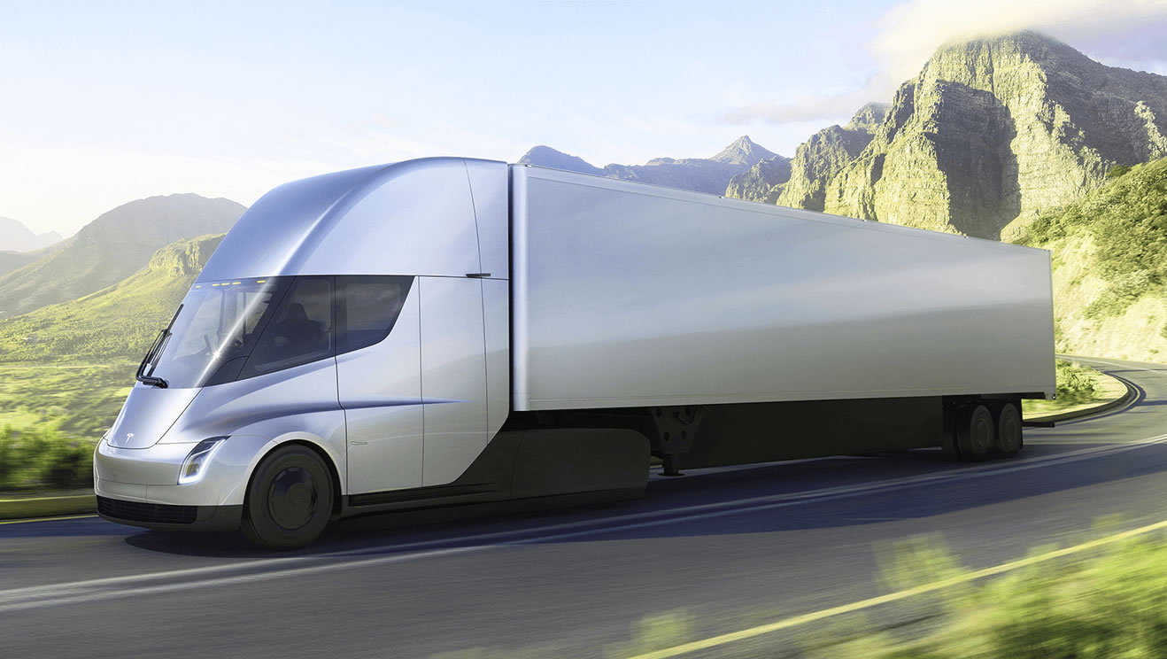 Elektrikli tır Tesla Semi'nin hızlanma videosu izleyenleri şaşkına çeviriyor