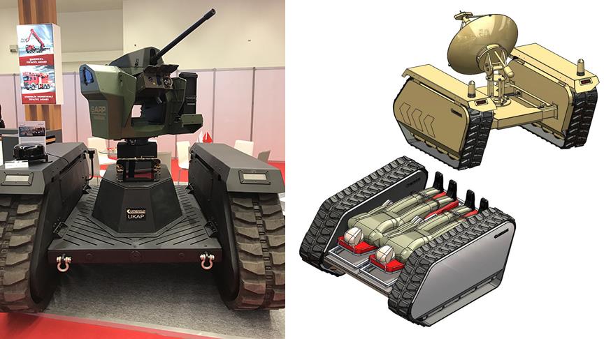insansız tank özellikleri