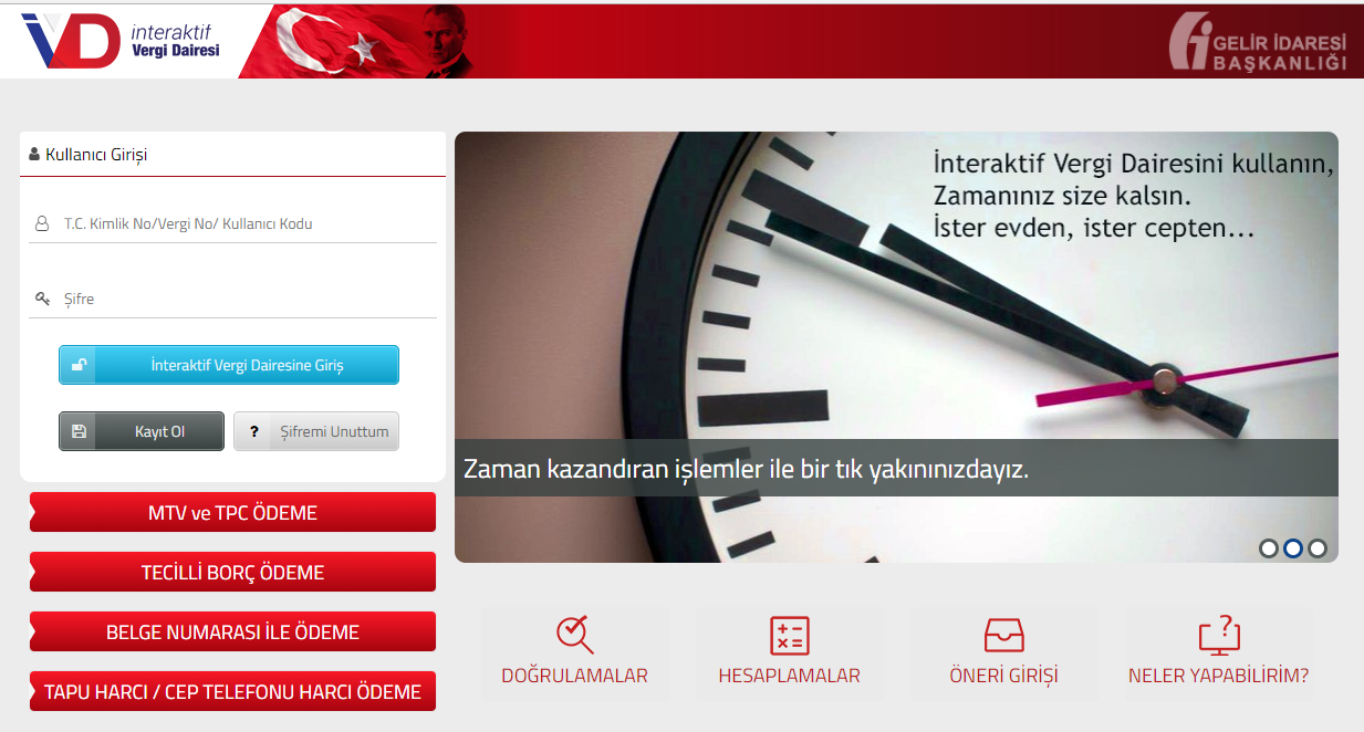 Vergi internet e. IVD GIB gov tr.